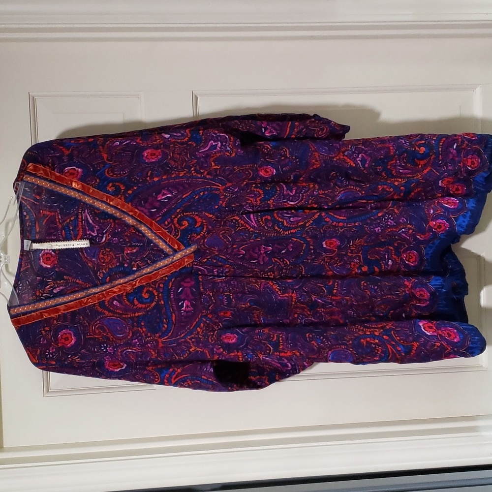 Uncle Frank Boho V-neck Tunic Dress